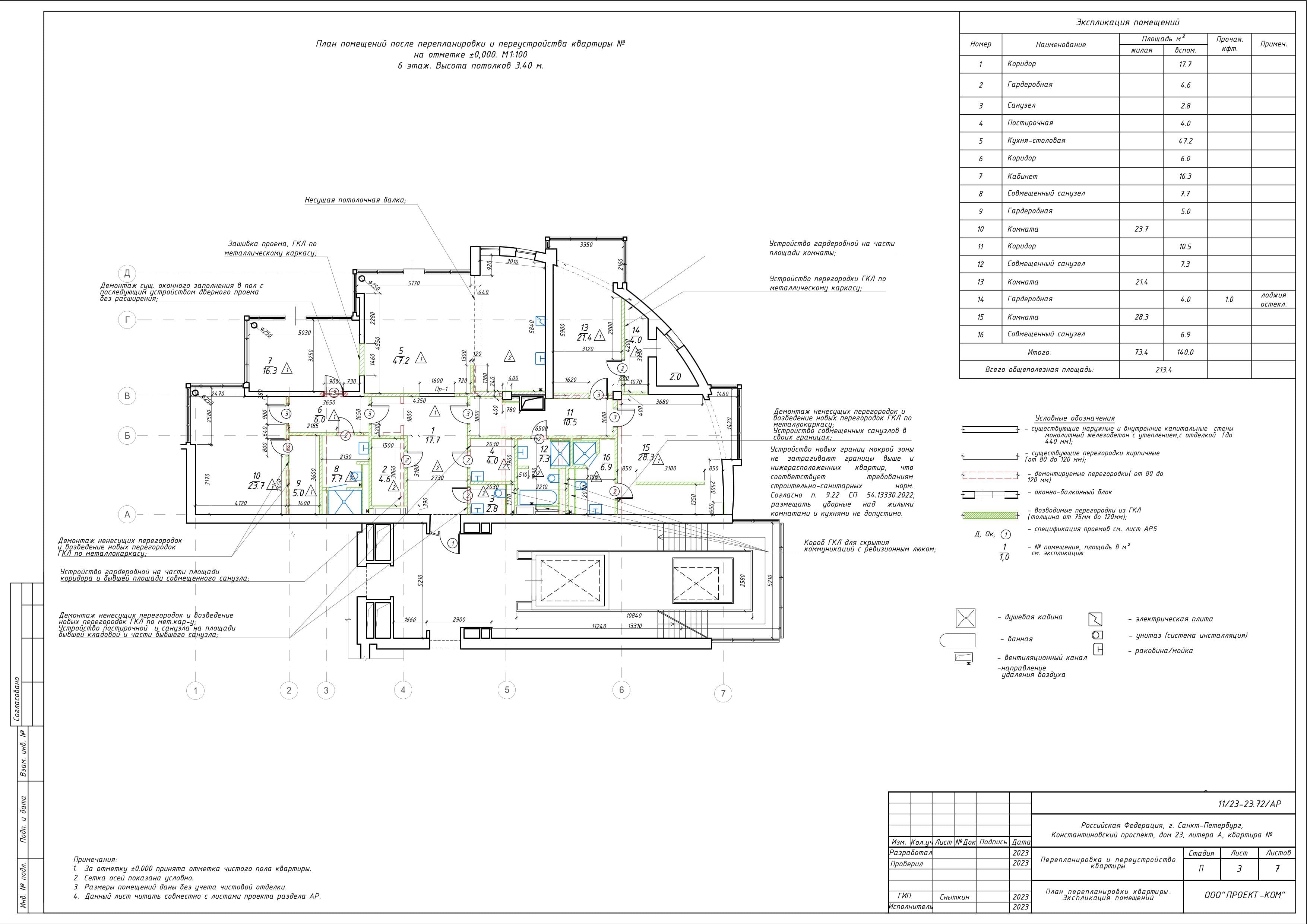 Кабинет 16,3 м², три гардеробные, постирочная и обновлённые санузлы