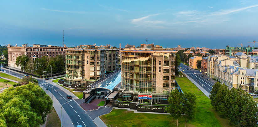 Панорама Петроградской стороны