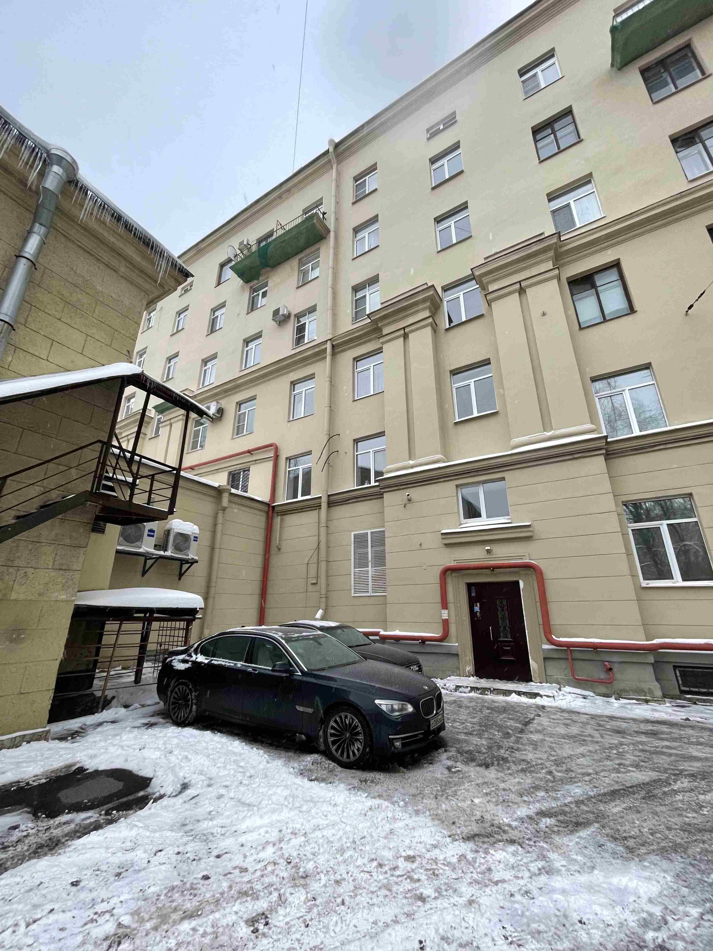 Общий вид дворового фасада