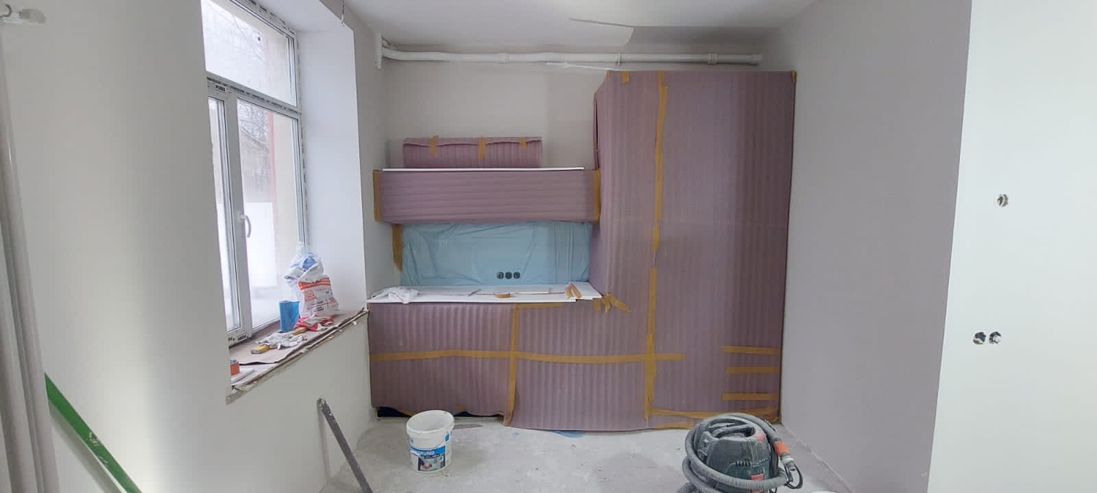 Готовая отделка новой общей зоны