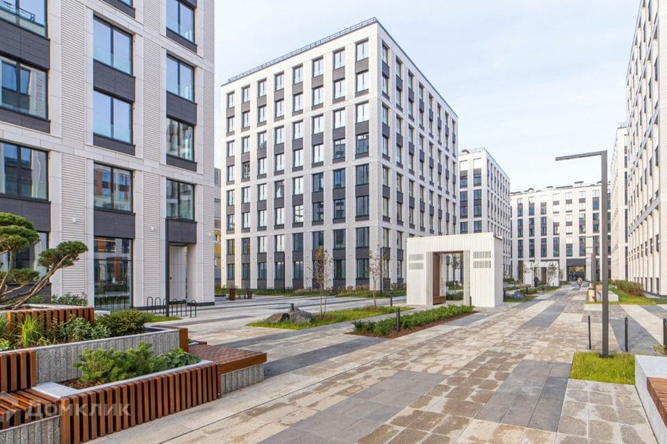 Внутренний двор жилого комплекса GRAND VIEW