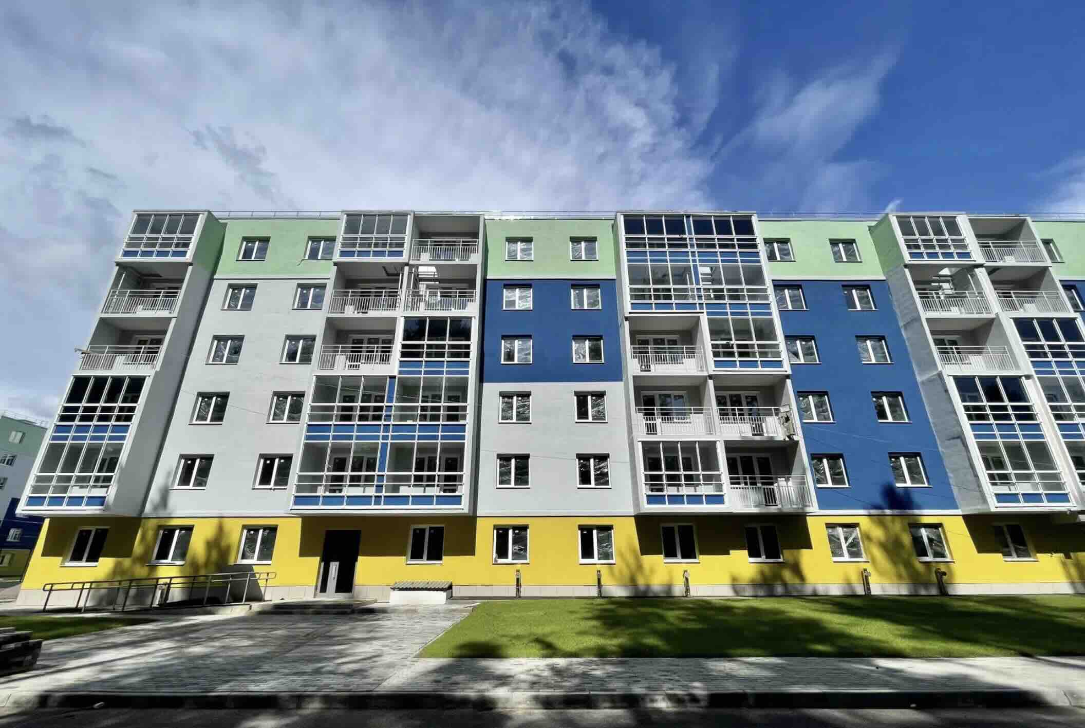 Дом на улице Строителей в Зеленогорске